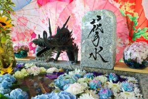 札幌諏訪神社の花手水