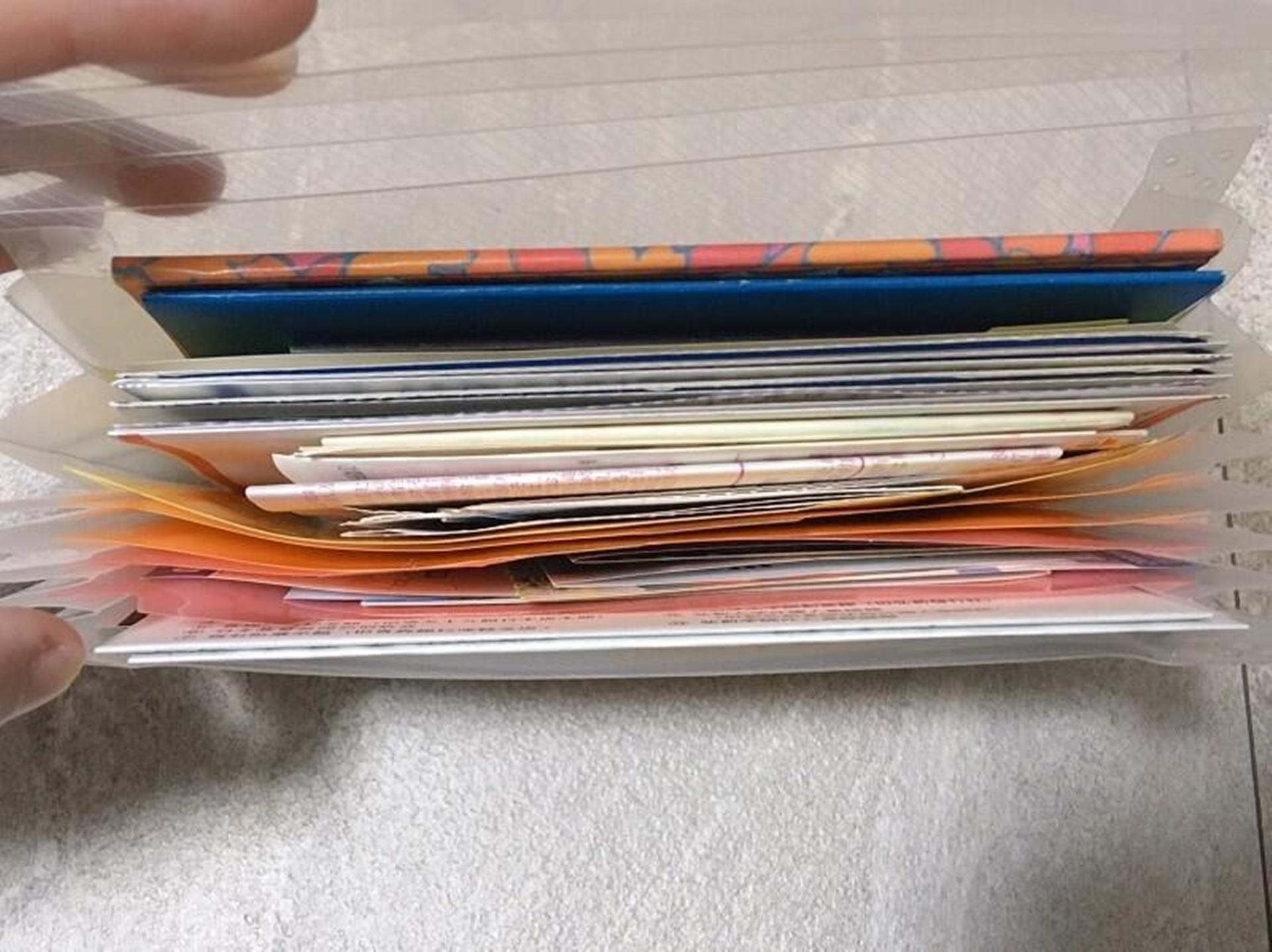 セリアの「ドキュメントファイルのミニサイズ(7ポケット)」の使用レビュー