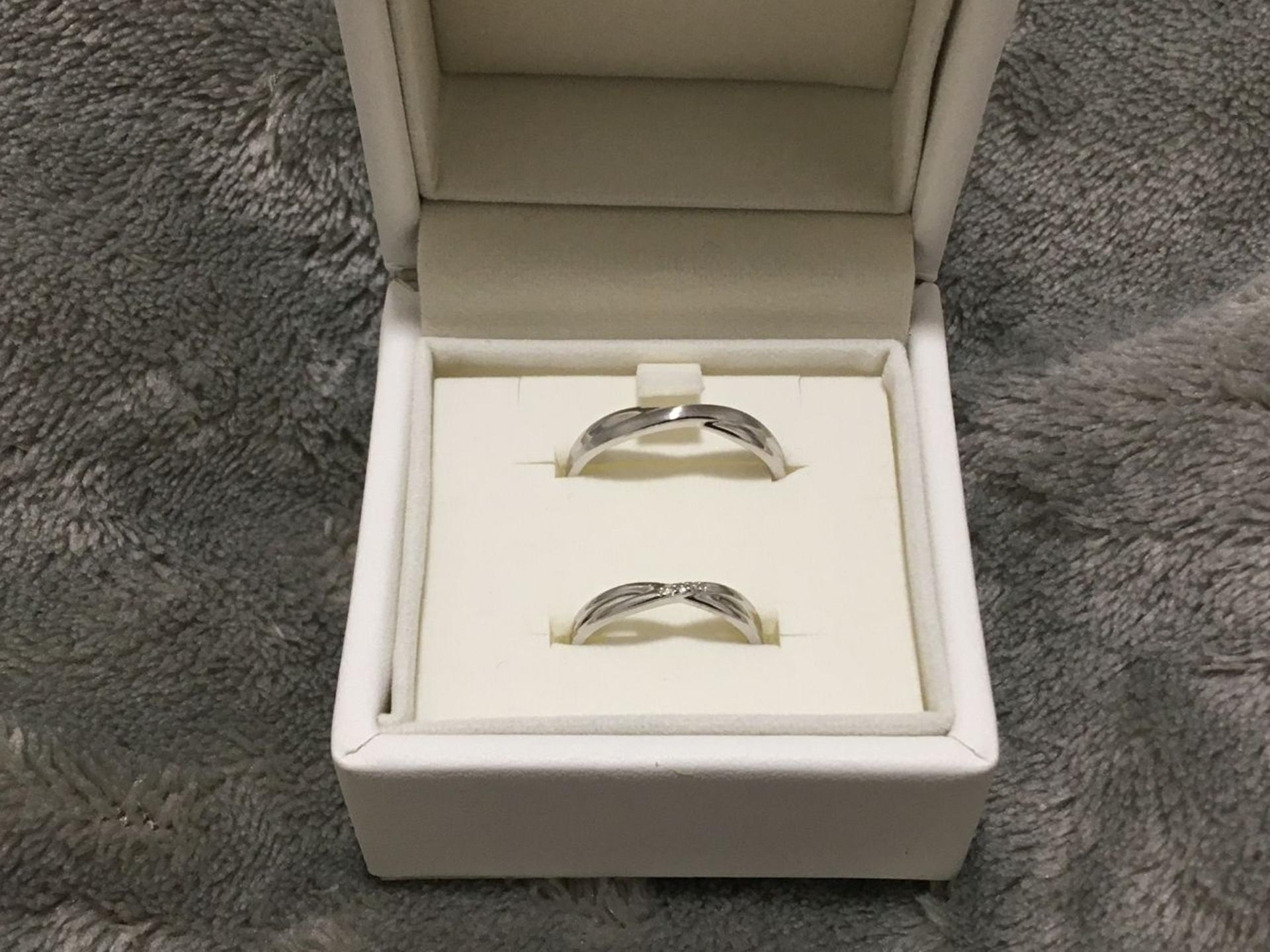 4℃の指輪をサイズ直ししてもらったらピカピカになって返ってきた