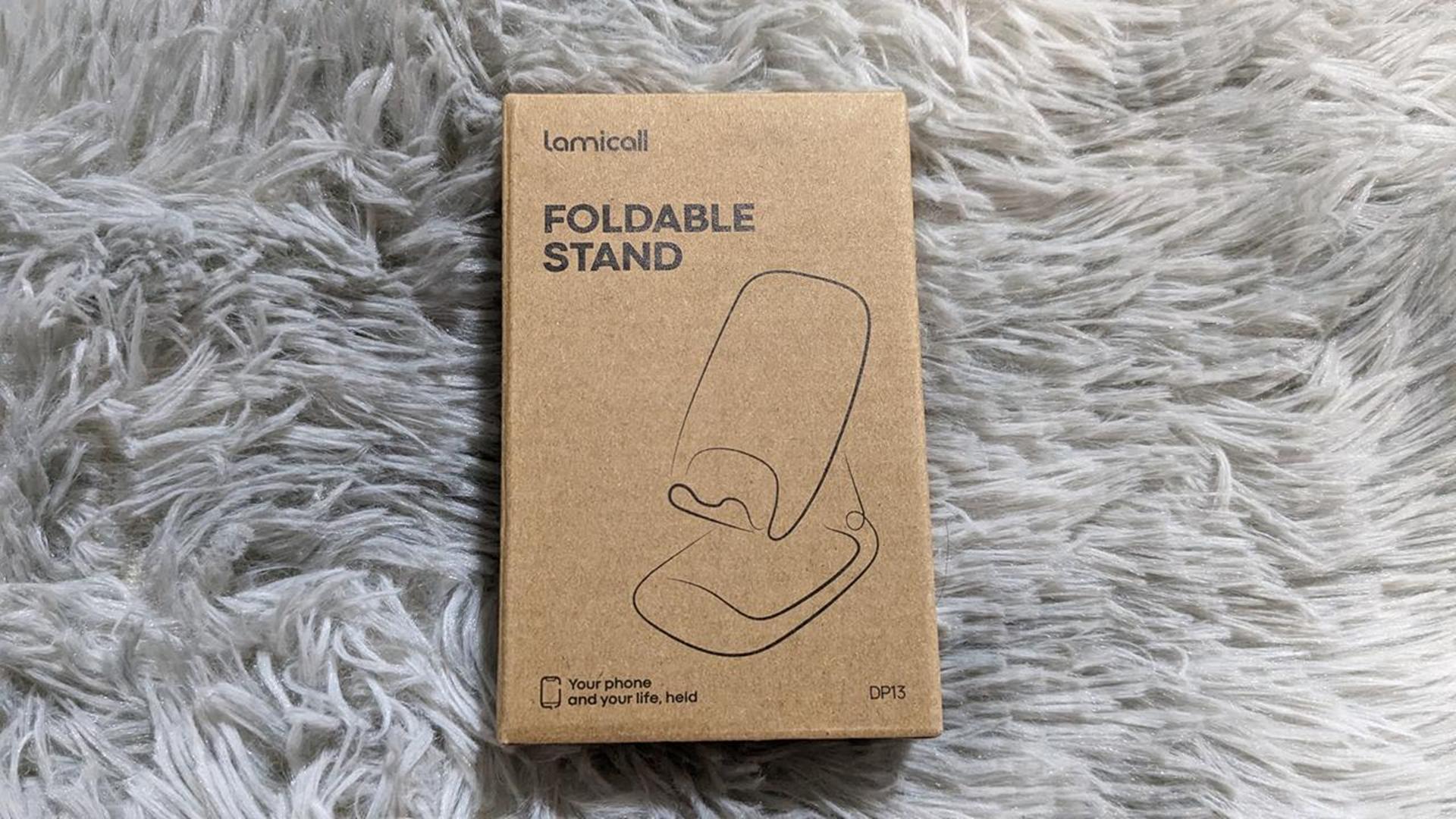 Lamicallの折り畳み式スマホスタンドを買ってみた