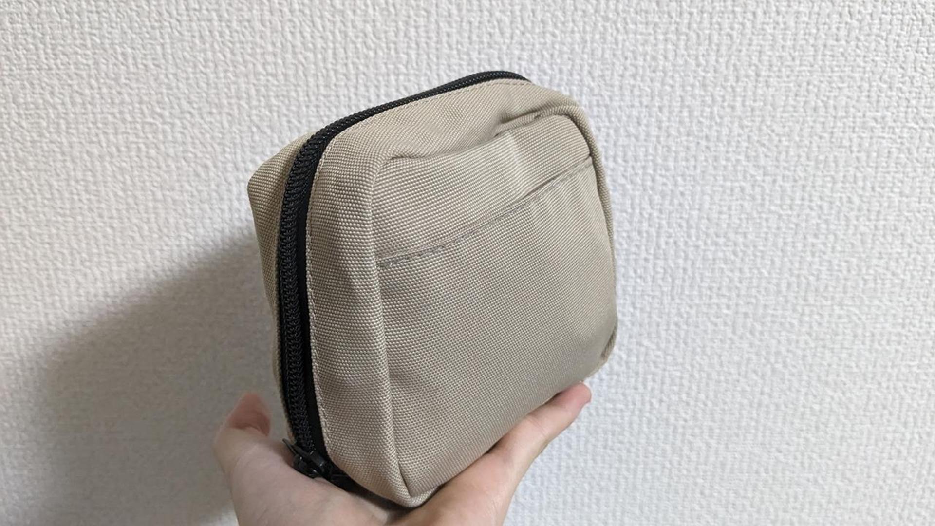 【PR】持ち歩き用に最強な小さめ化粧ポーチを使ってみる